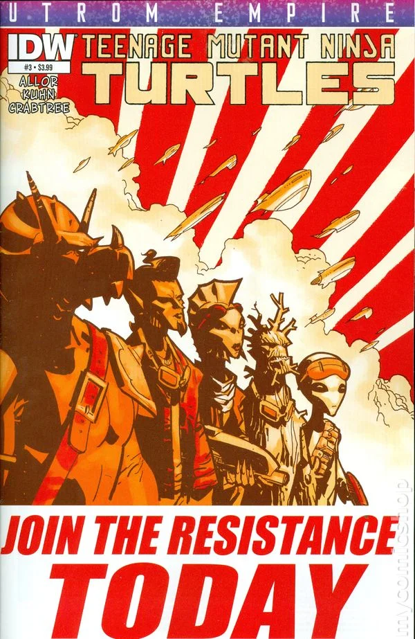 Cover for Teenage Mutant Ninja Turtles: Utrom Empire #3
