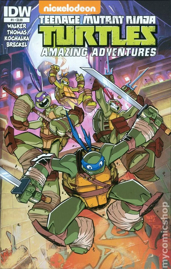 Teenage Mutant Ninja Turtles: Amazing Adventures cover