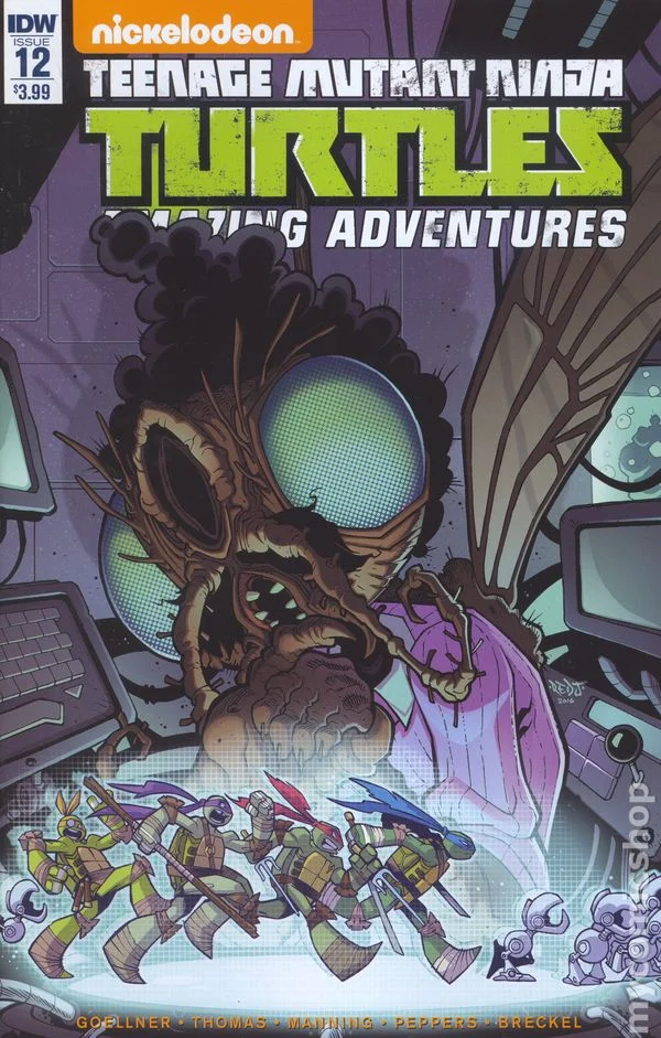 Cover for Teenage Mutant Ninja Turtles: Amazing Adventures #12