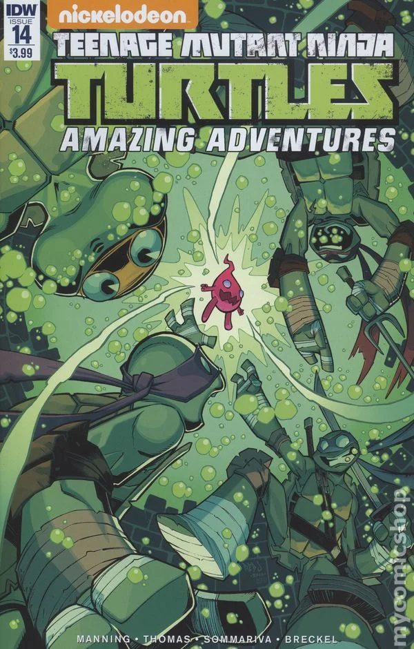 Cover for Teenage Mutant Ninja Turtles: Amazing Adventures #14