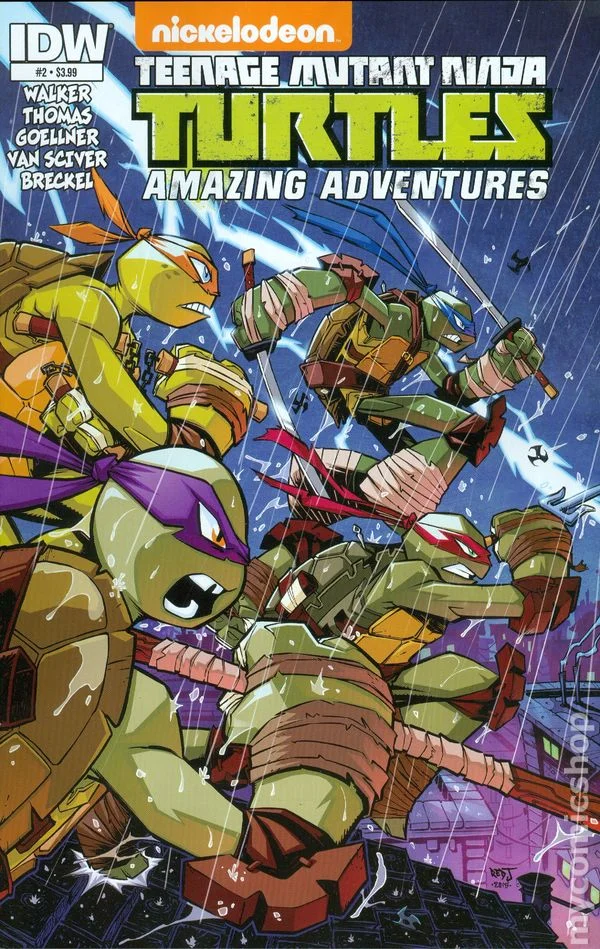 Cover for Teenage Mutant Ninja Turtles: Amazing Adventures #2
