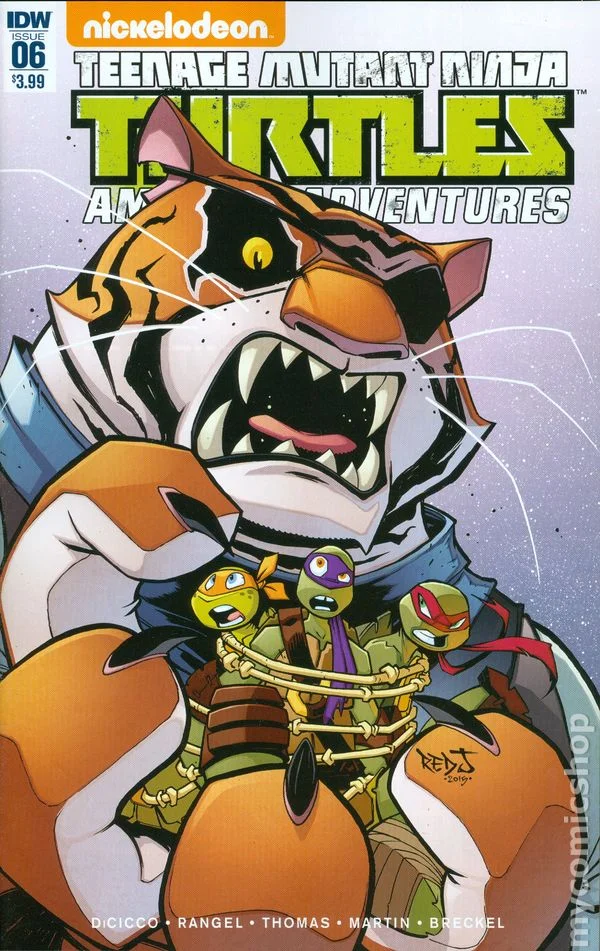Cover for Teenage Mutant Ninja Turtles: Amazing Adventures #6