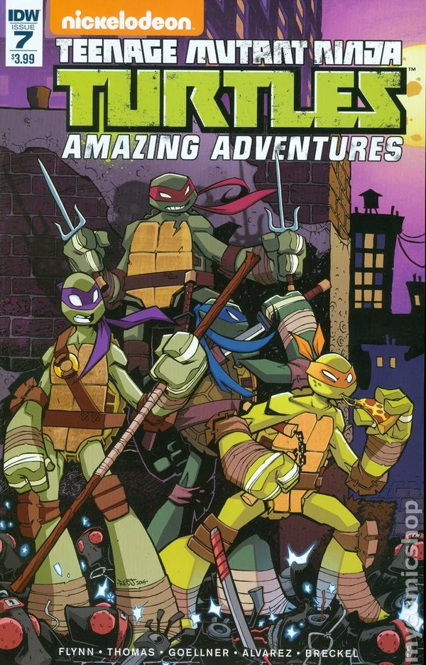 Cover for Teenage Mutant Ninja Turtles: Amazing Adventures #7