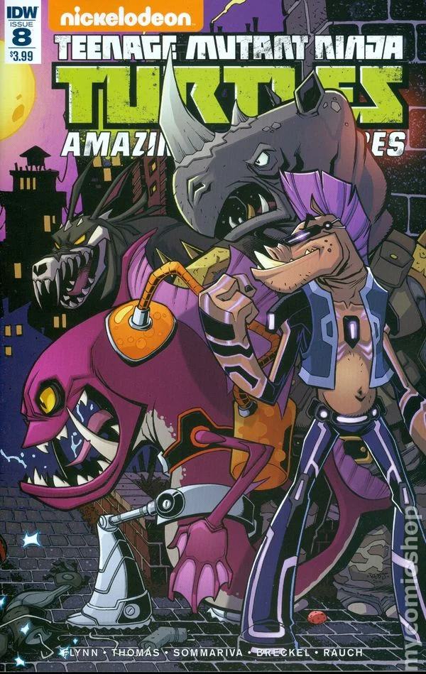 Cover for Teenage Mutant Ninja Turtles: Amazing Adventures #8