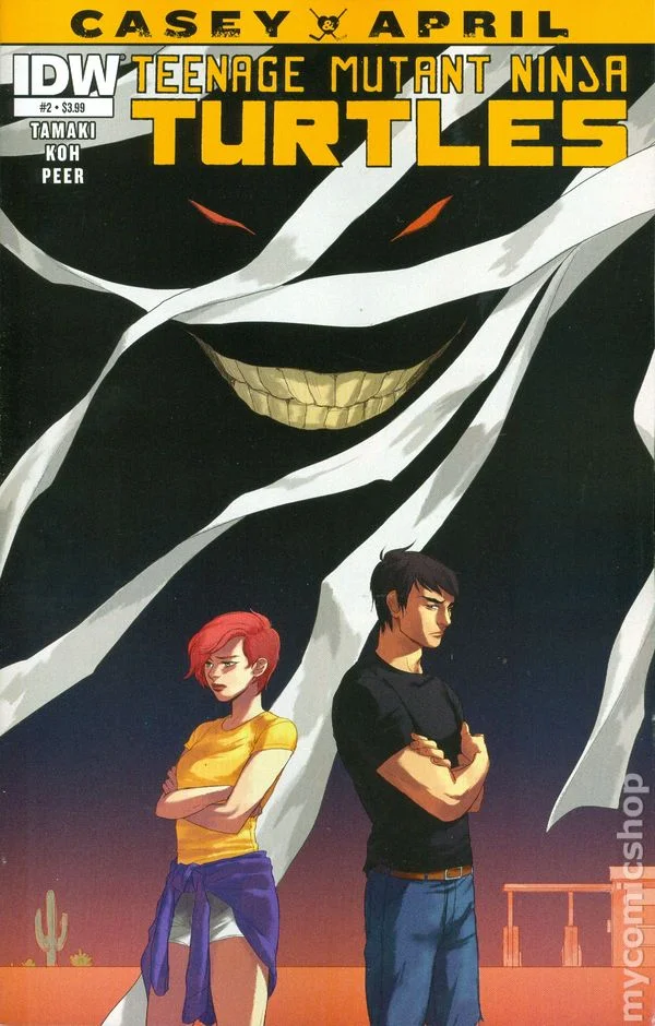 Cover for Teenage Mutant Ninja Turtles: Casey and April #2