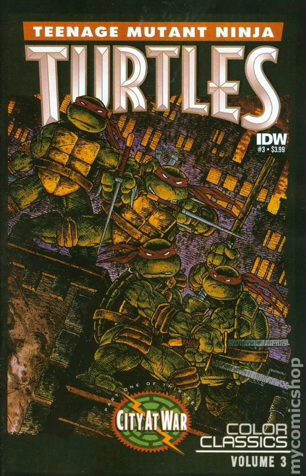 Cover for Teenage Mutant Ninja Turtles Color Classics Vol. 3 #3