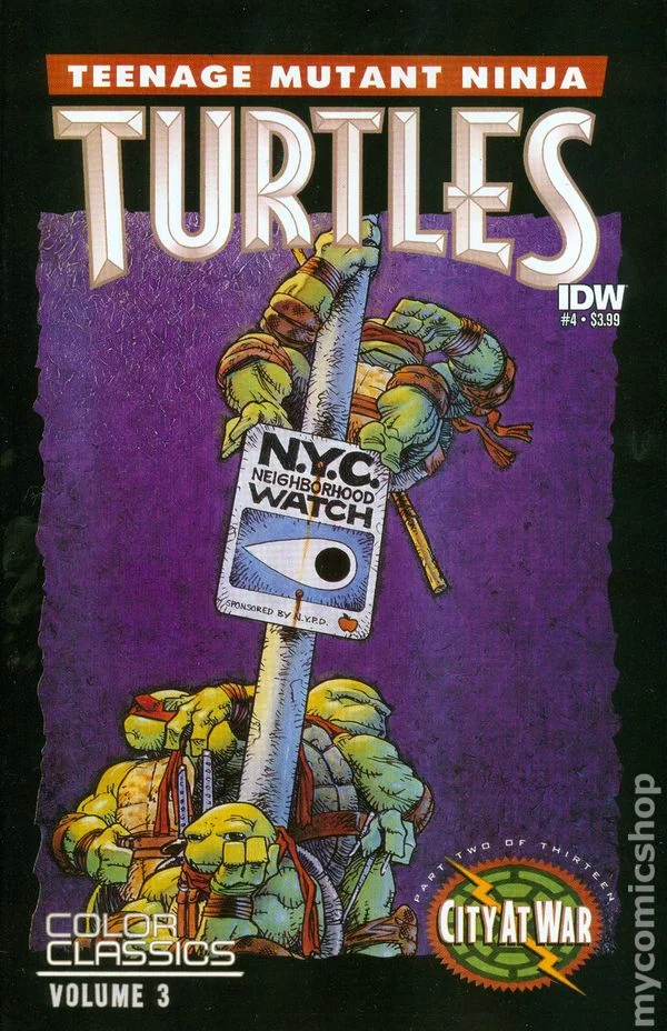 Cover for Teenage Mutant Ninja Turtles Color Classics Vol. 3 #4