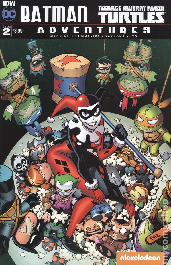 Cover for Batman / Teenage Mutant Ninja Turtles Adventures #2