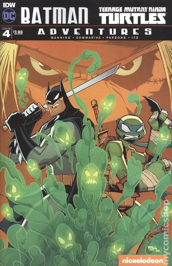 Cover for Batman / Teenage Mutant Ninja Turtles Adventures #4