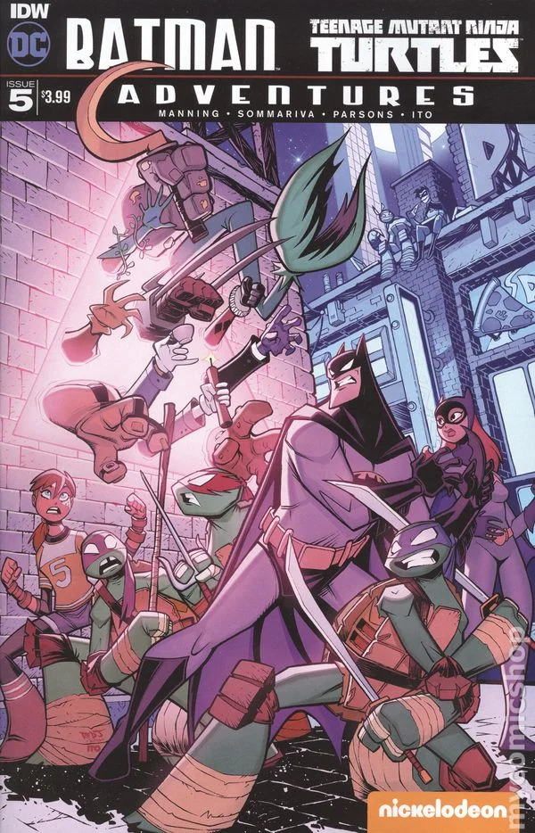 Cover for Batman / Teenage Mutant Ninja Turtles Adventures #5