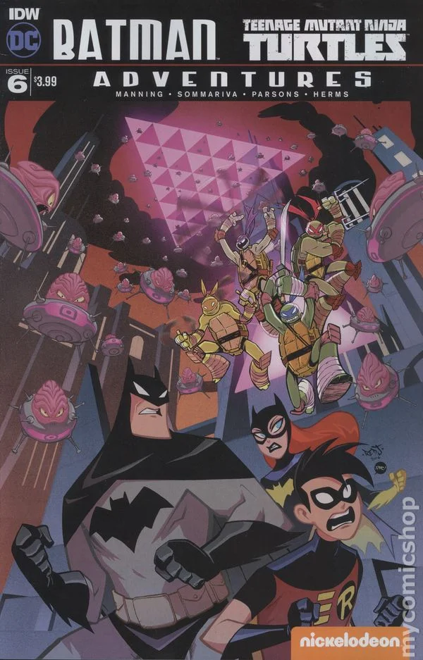 Cover for Batman / Teenage Mutant Ninja Turtles Adventures #6