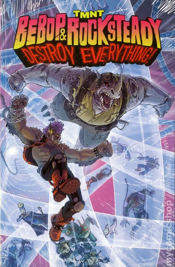 Teenage Mutant Ninja Turtles: Bebop & Rocksteady Destroy Everything cover