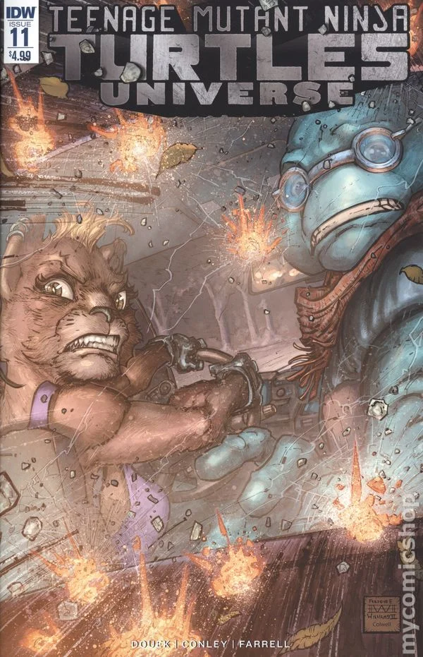 Cover for Teenage Mutant Ninja Turtles Universe #11