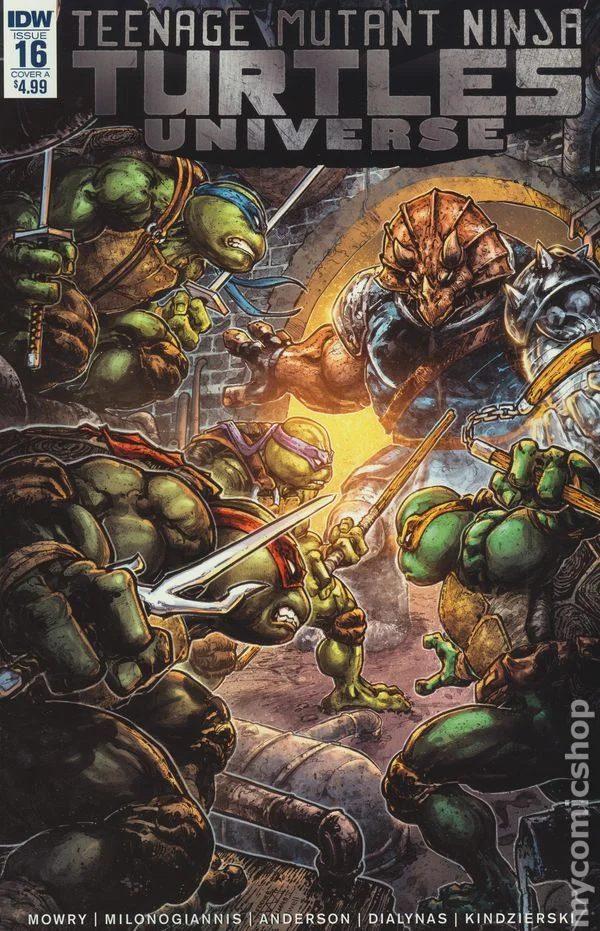 Cover for Teenage Mutant Ninja Turtles Universe #16