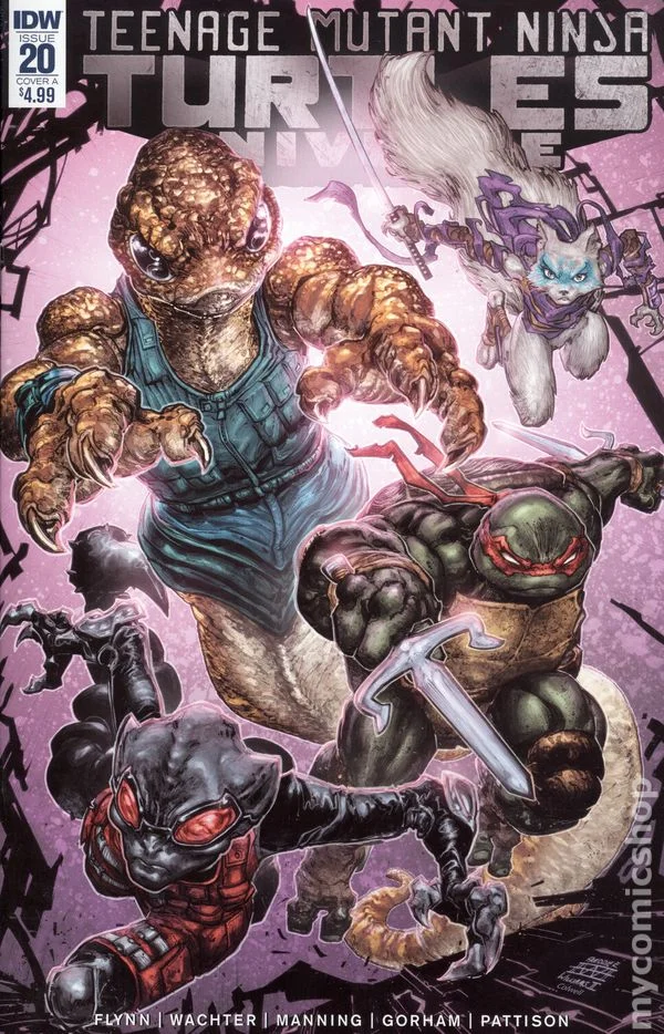 Cover for Teenage Mutant Ninja Turtles Universe #20