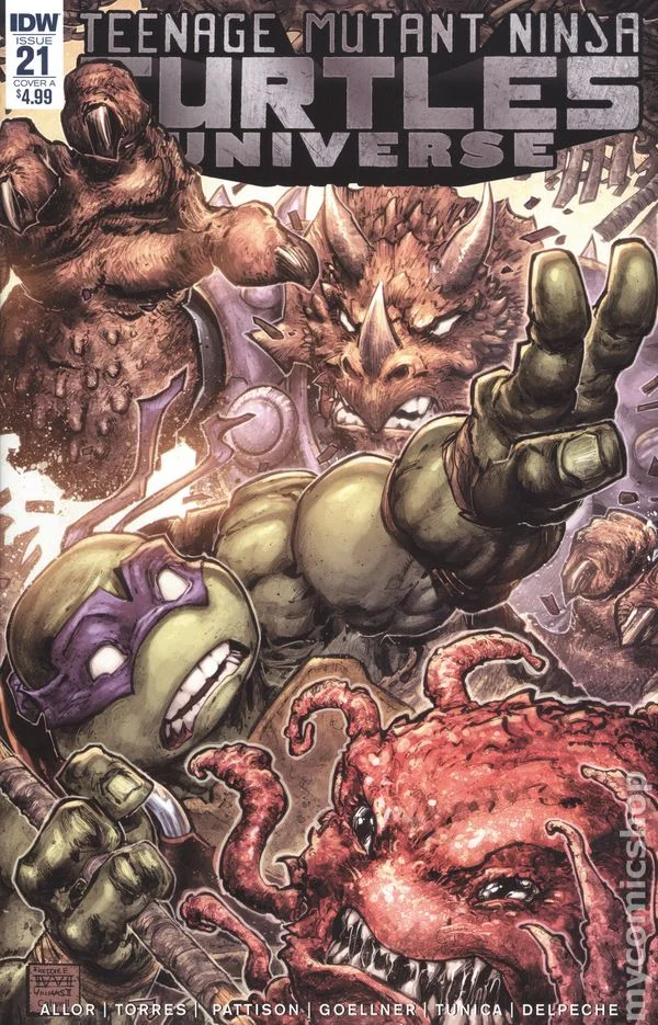 Cover for Teenage Mutant Ninja Turtles Universe #21