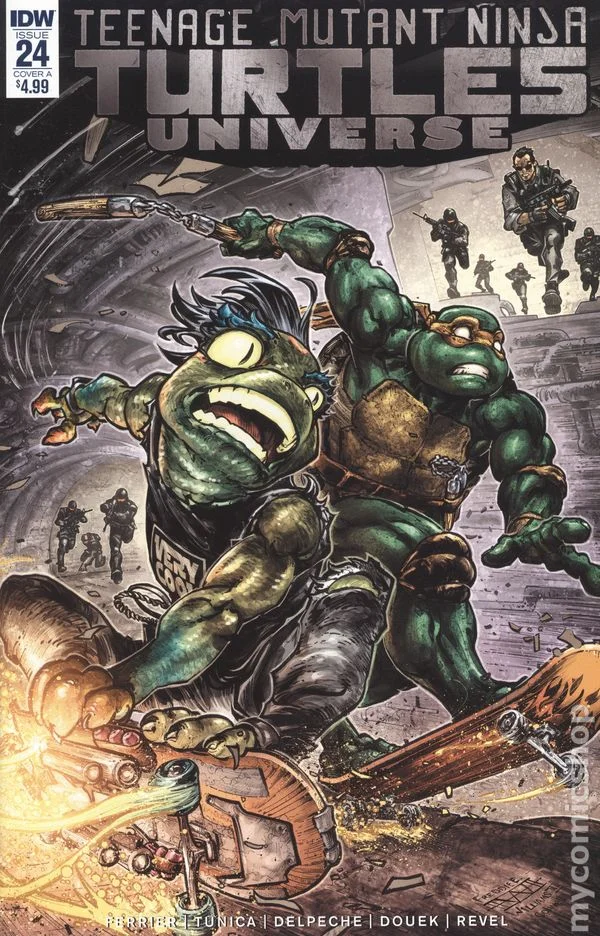 Cover for Teenage Mutant Ninja Turtles Universe #24