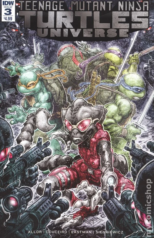 Cover for Teenage Mutant Ninja Turtles Universe #3