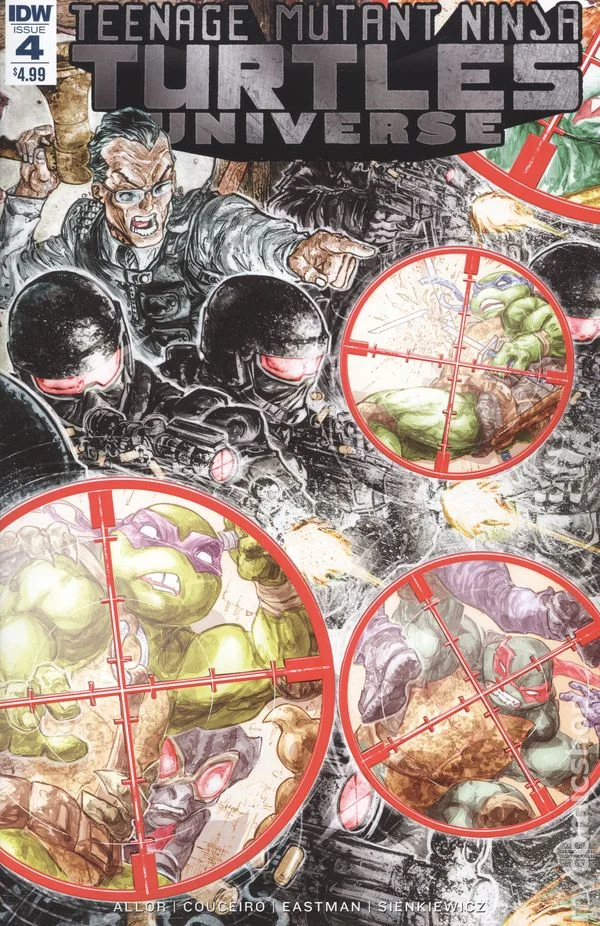 Cover for Teenage Mutant Ninja Turtles Universe #4