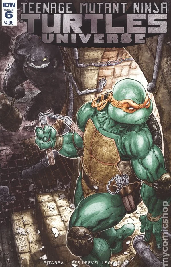 Cover for Teenage Mutant Ninja Turtles Universe #6