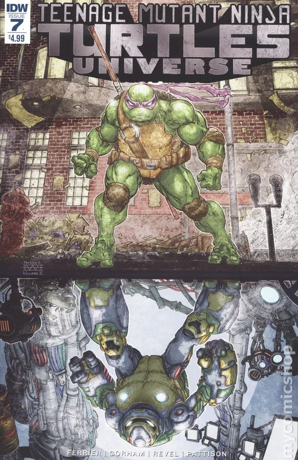 Cover for Teenage Mutant Ninja Turtles Universe #7
