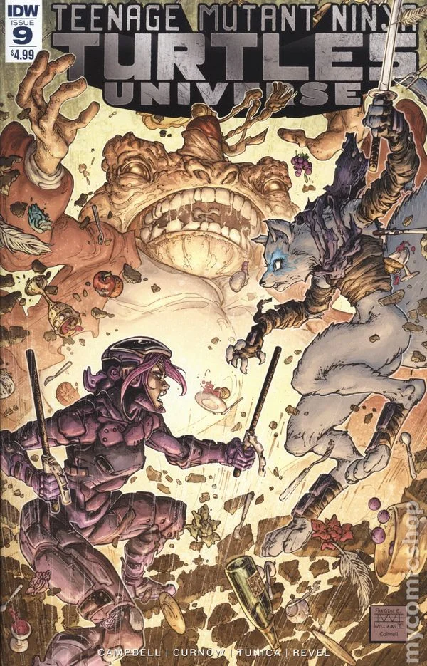 Cover for Teenage Mutant Ninja Turtles Universe #9