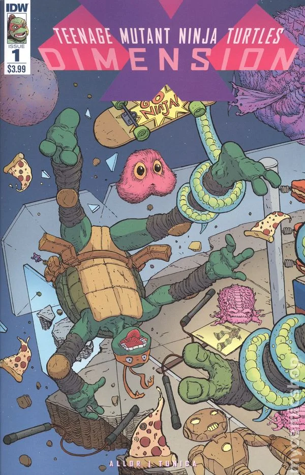 Teenage Mutant Ninja Turtles: Dimension X cover