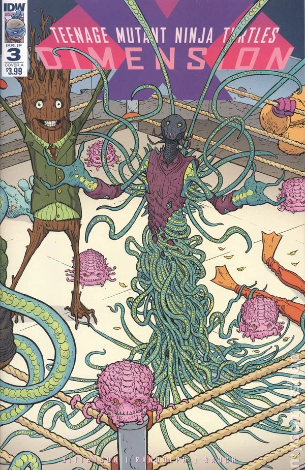 Cover for Teenage Mutant Ninja Turtles: Dimension X #3