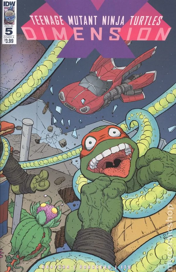 Cover for Teenage Mutant Ninja Turtles: Dimension X #5
