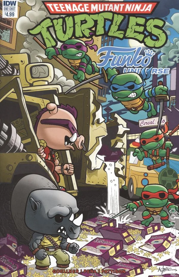 Teenage Mutant Ninja Turtles Funko Universe cover