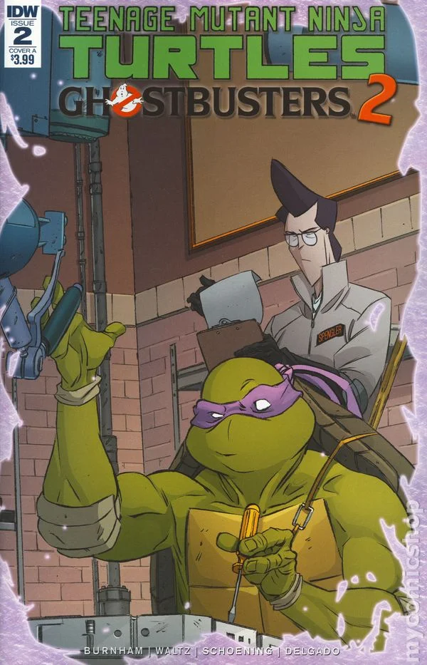 Cover for Teenage Mutant Ninja Turtles / Ghostbusters 2 #2