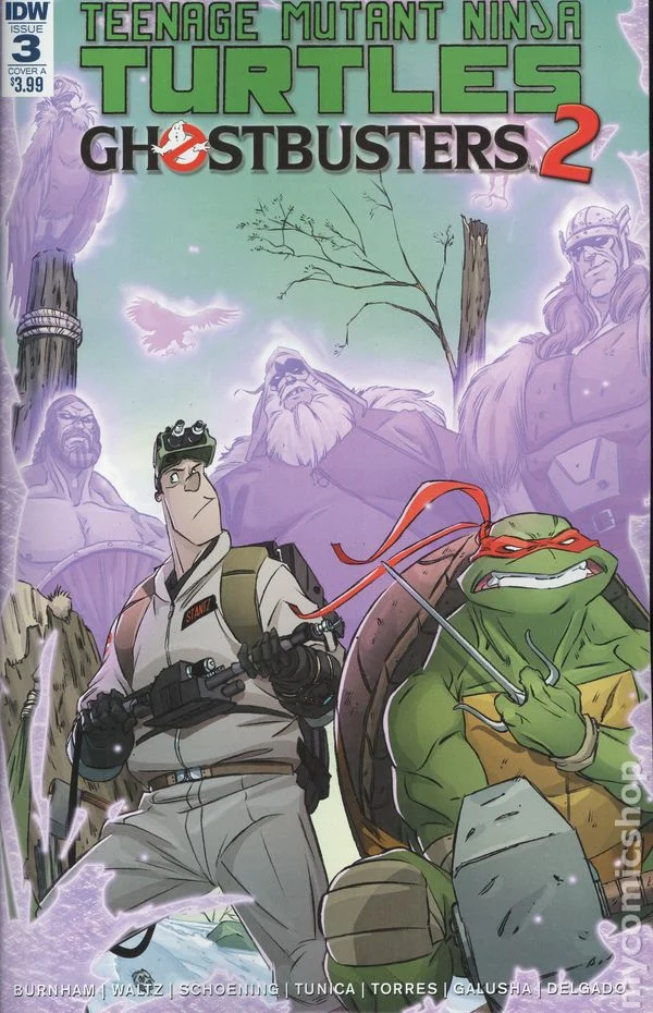 Cover for Teenage Mutant Ninja Turtles / Ghostbusters 2 #3