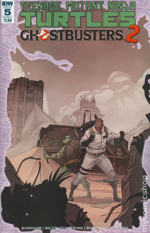 Cover for Teenage Mutant Ninja Turtles / Ghostbusters 2 #5