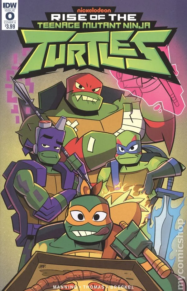Rise of Teenage Mutant Ninja Turtles cover