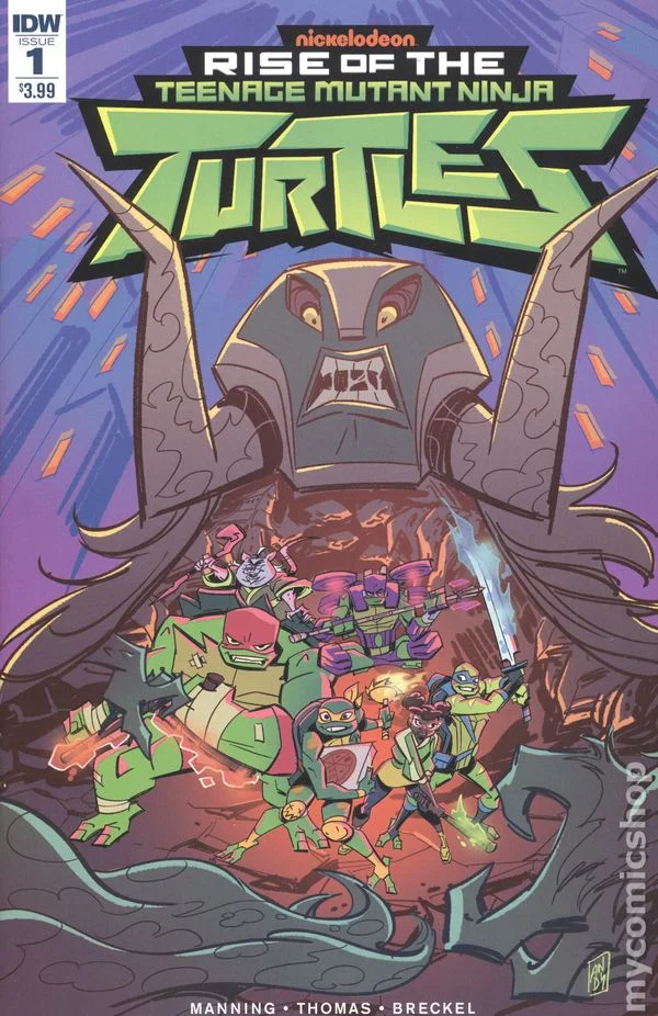 Cover for Rise of Teenage Mutant Ninja Turtles #1