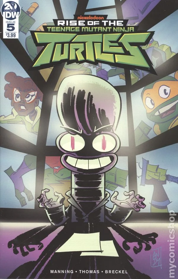 Cover for Rise of Teenage Mutant Ninja Turtles #5