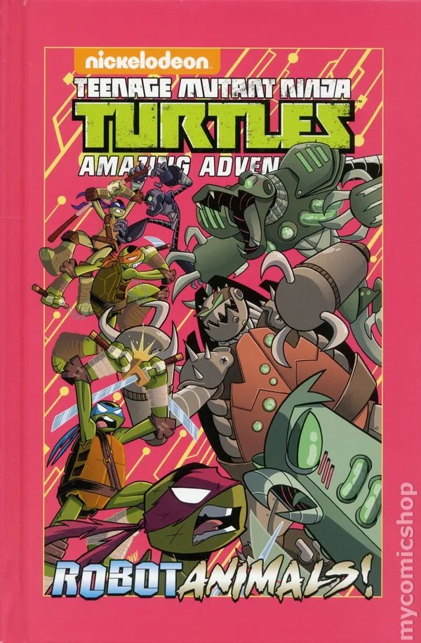 Teenage Mutant Ninja Turtles Amazing Adventures Robotanimals cover