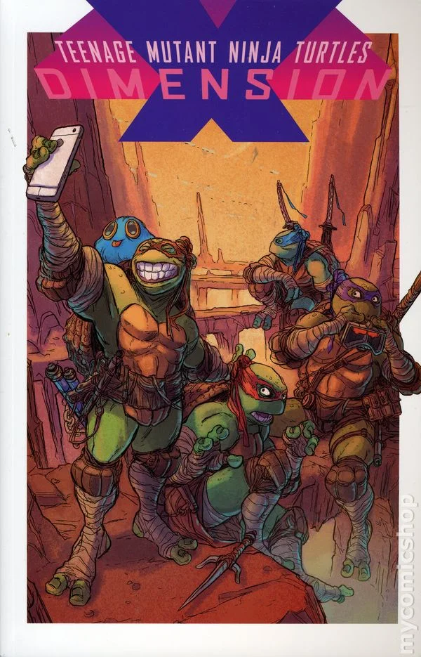 Teenage Mutant Ninja Turtles Dimension X cover