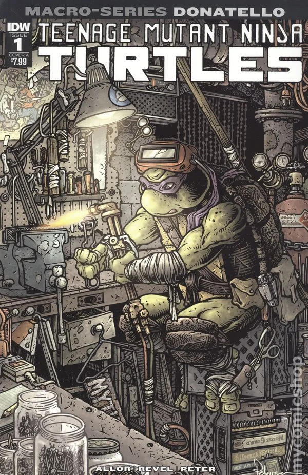 Teenage Mutant Ninja Turtles Macro-Series cover