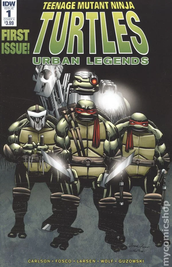 Teenage Mutant Ninja Turtles: Urban Legends cover