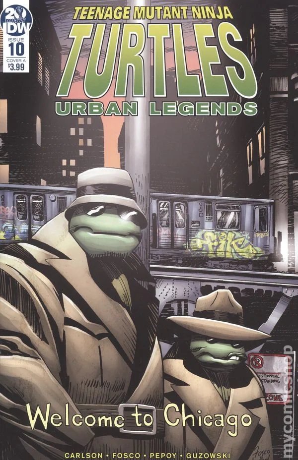 Cover for Teenage Mutant Ninja Turtles: Urban Legends #10