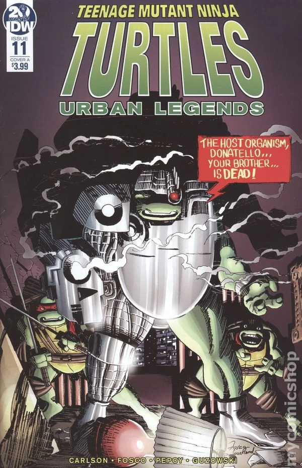 Cover for Teenage Mutant Ninja Turtles: Urban Legends #11
