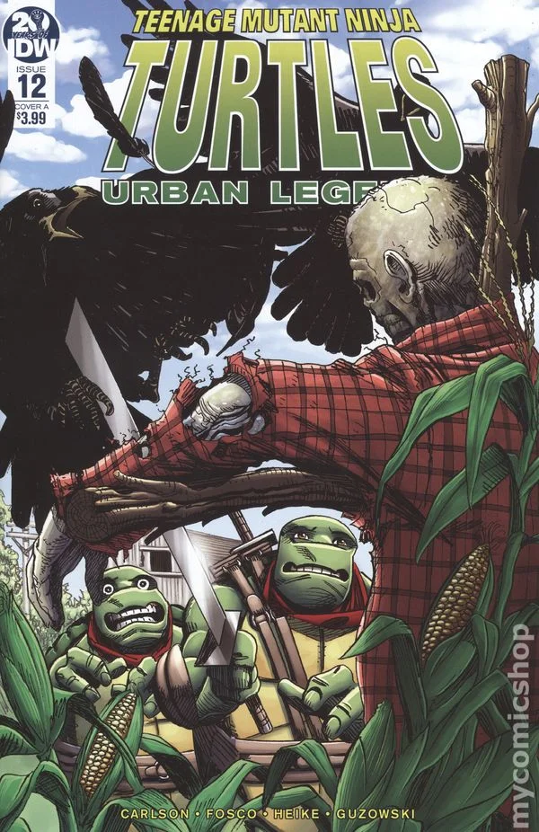 Cover for Teenage Mutant Ninja Turtles: Urban Legends #12