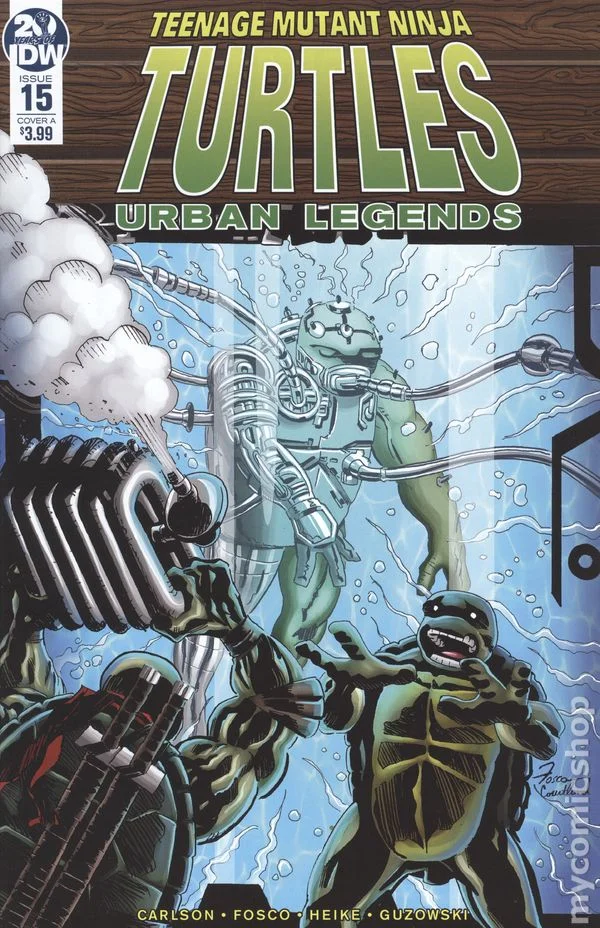 Cover for Teenage Mutant Ninja Turtles: Urban Legends #15