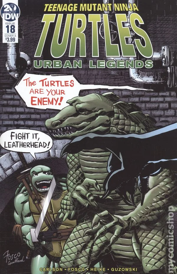 Cover for Teenage Mutant Ninja Turtles: Urban Legends #18