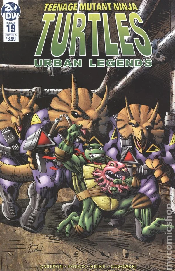 Cover for Teenage Mutant Ninja Turtles: Urban Legends #19
