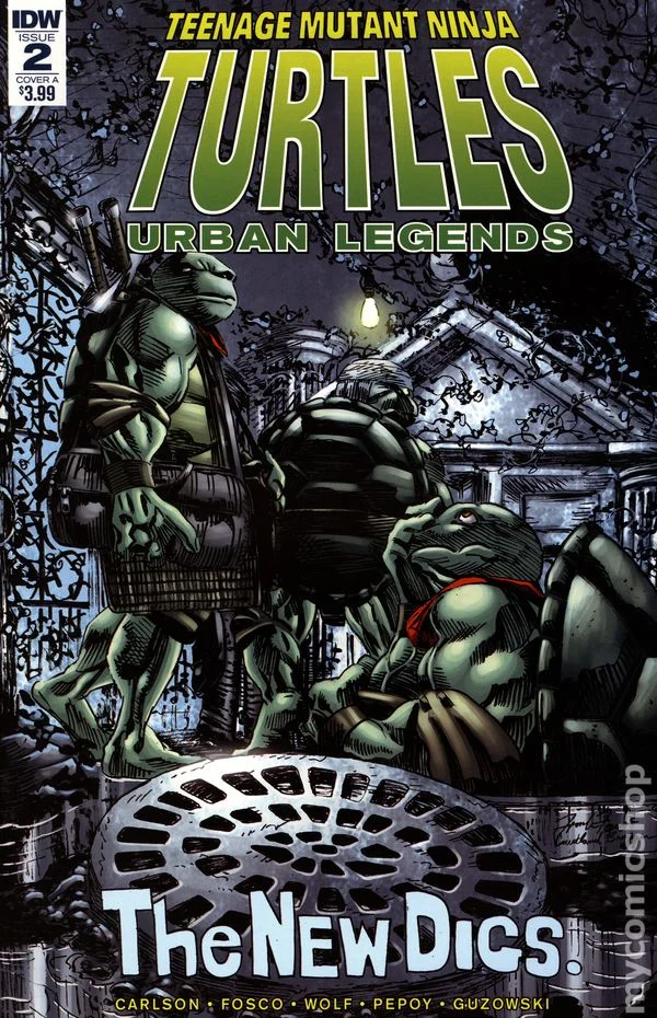 Cover for Teenage Mutant Ninja Turtles: Urban Legends #2