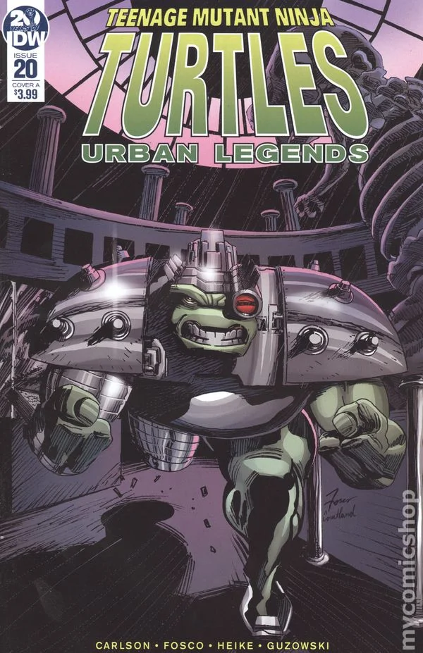Cover for Teenage Mutant Ninja Turtles: Urban Legends #20