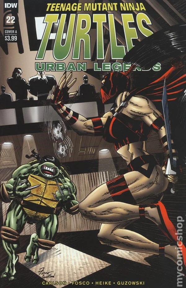 Cover for Teenage Mutant Ninja Turtles: Urban Legends #22