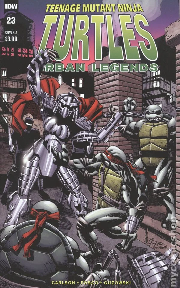 Cover for Teenage Mutant Ninja Turtles: Urban Legends #23